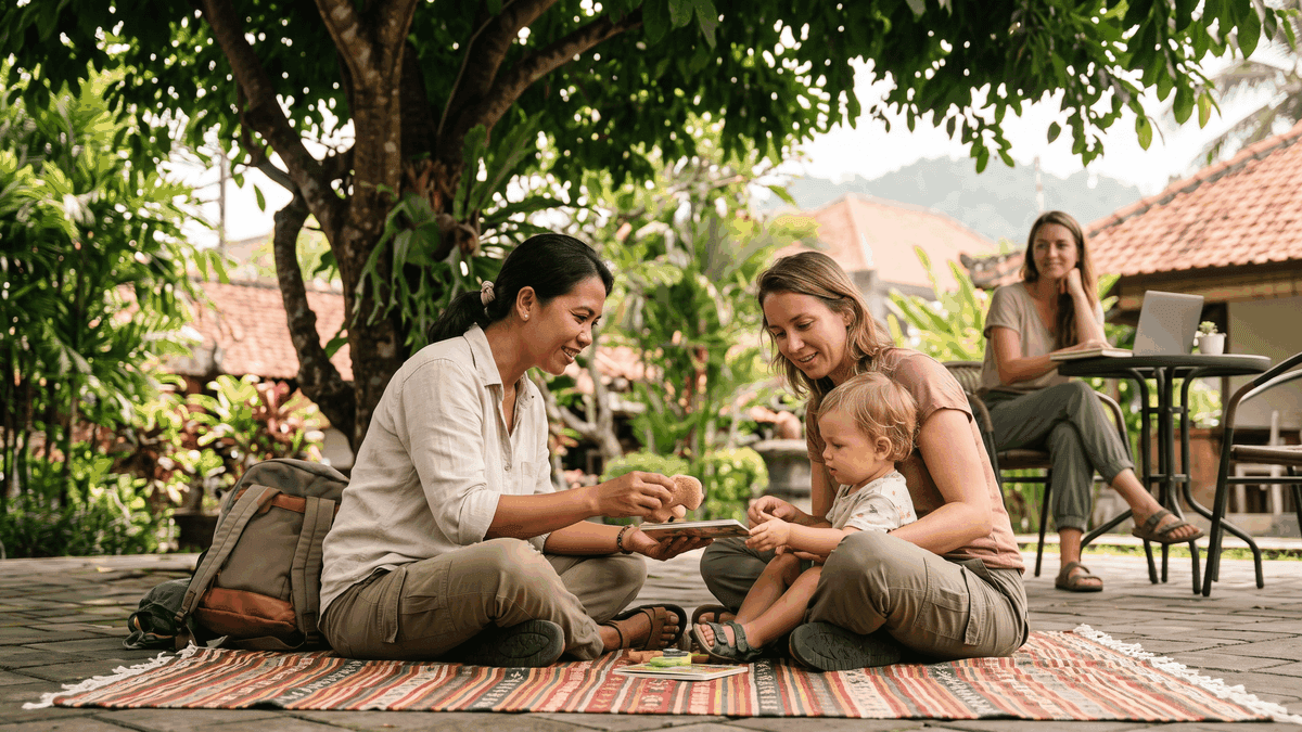 Babysitters and Childcare for Nomad Families: Finding Care in a New